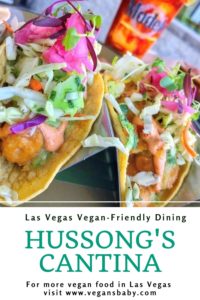 Hussong's Cantina is a vegan-friendly Mexican restaurant in Las Vegas with two locations -- on The Strip and in Boca Park, Summlerin. For more vegan dining, visit www.vegansbaby.com