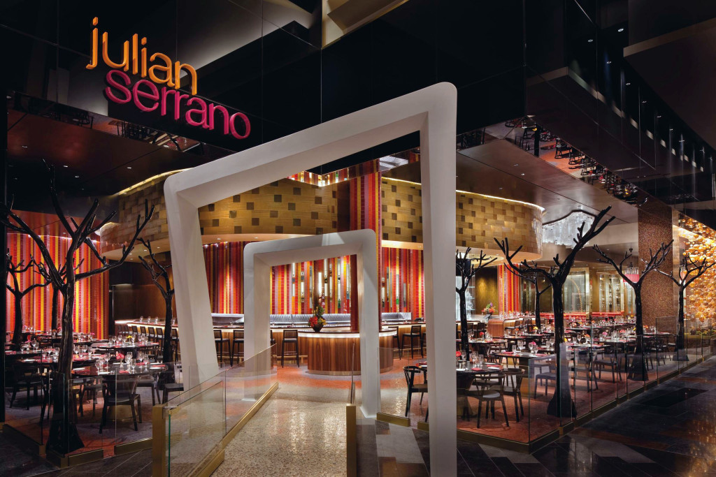 Vegan and vegetarian tapas can be found at Julian Serrano inside ARIA. For more vegan dining options, check out the complete Las Vegas vegan dining guide at www.vegansbaby.com/vegansbaby2018