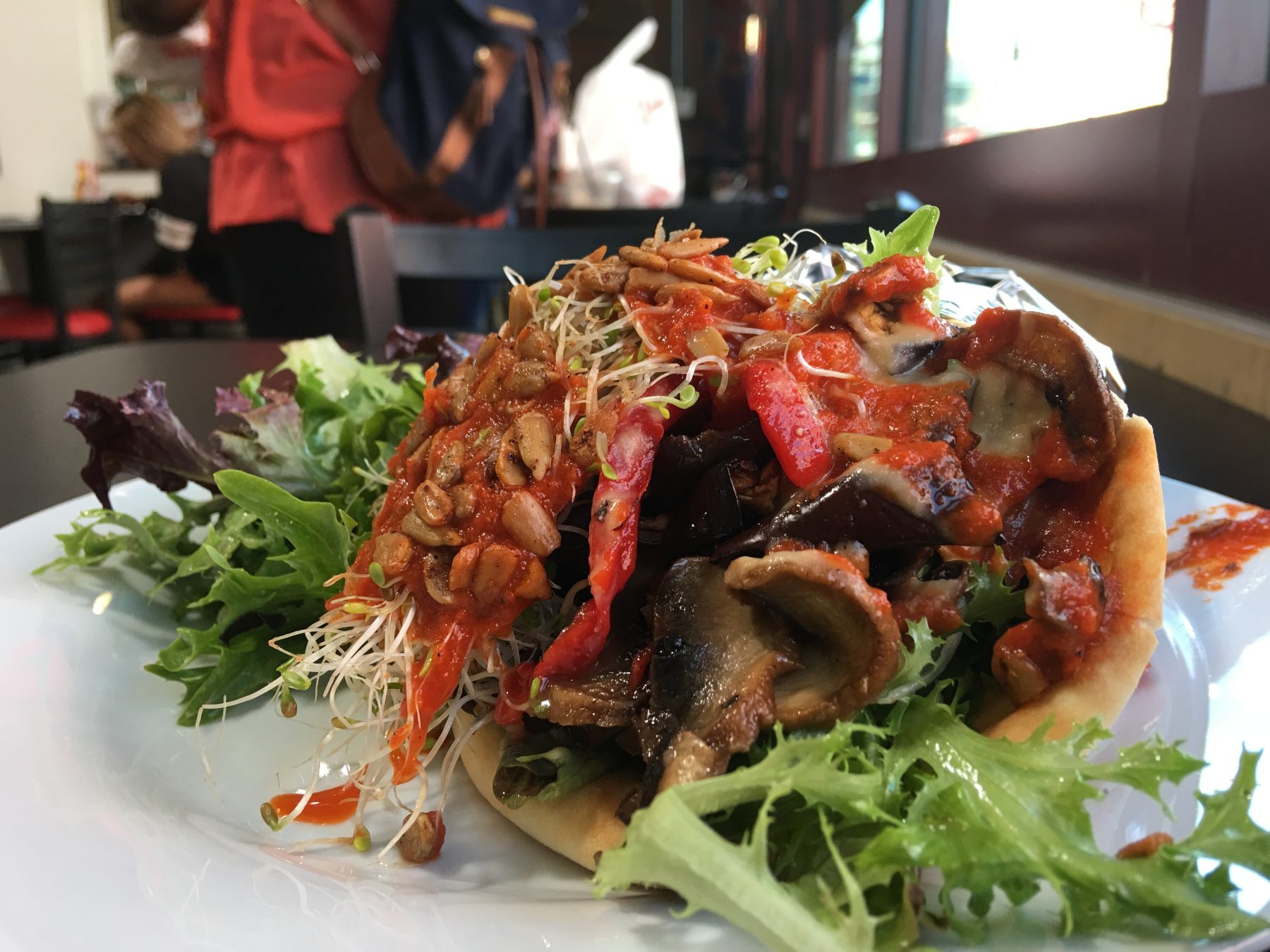Plenty of vegan options exist at both of Bronze Cafe's locations in Downtown Las Vegas. For more vegan options in Las Vegas, visit www.vegansbaby.com/vegansbaby2018