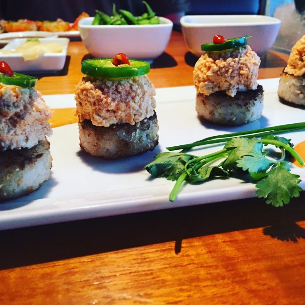 Beyond simple sushi, Kabuki offers a nice selection of vegan Japanese food in Las Vegas. For more vegan dining options in Las Vegas, visit www.vegansbaby.com/vegansbaby2018