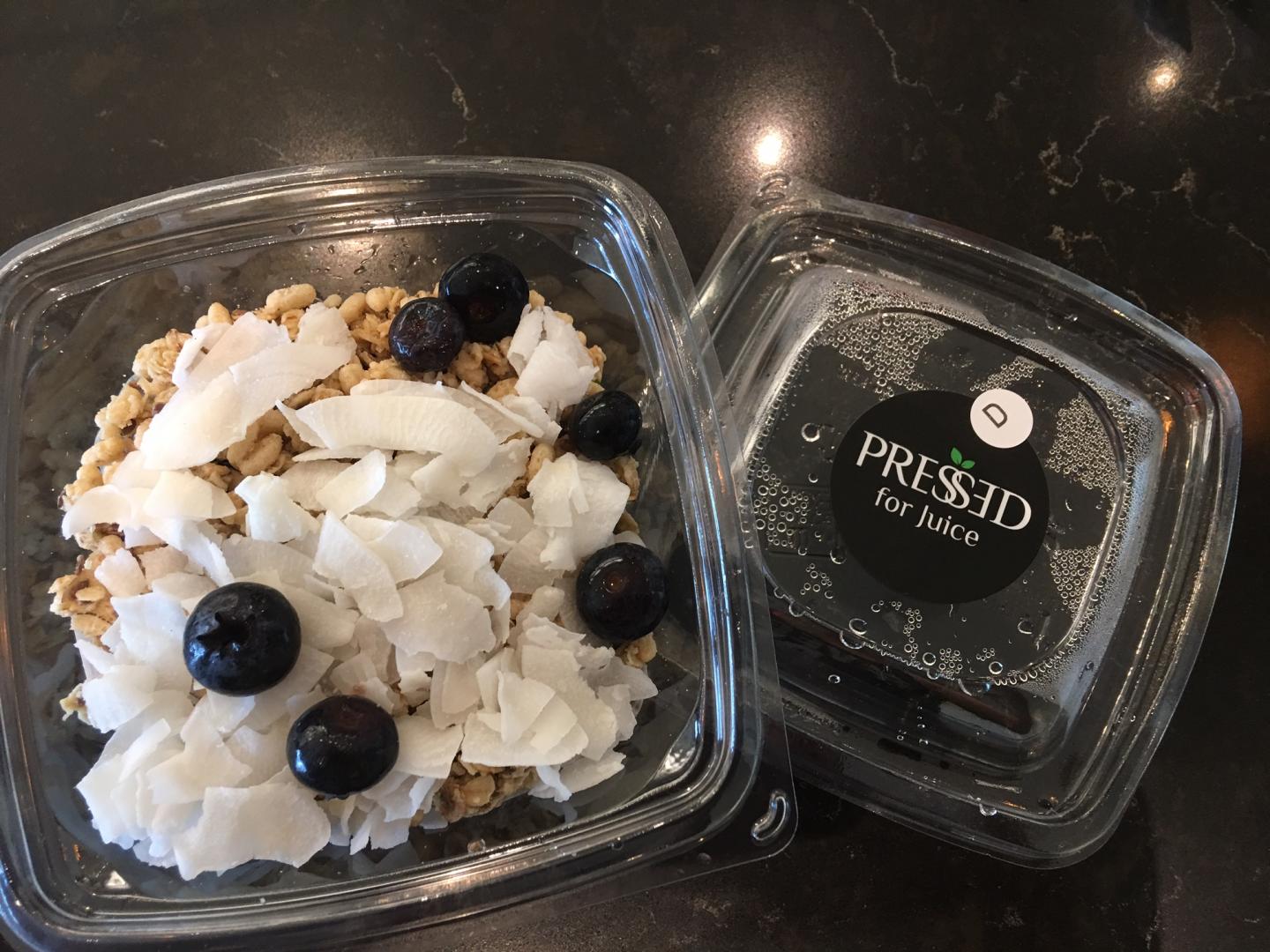 Pressed for Juice, with two locations in Las Vegas, has largely vegan juices and food options. For more vegan food in Las Vegas, visit www.vegansbaby.com/vegansbaby2018