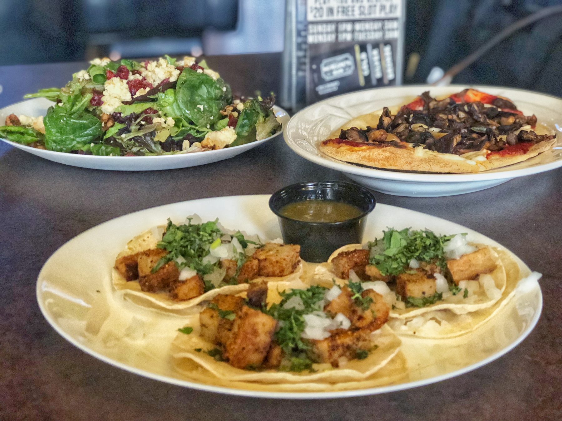 No Regrets Bar announces vegan menu in Las Vegas. For more vegan options in Las Vegas, visit www.vegansbaby.com/vegansbaby2018