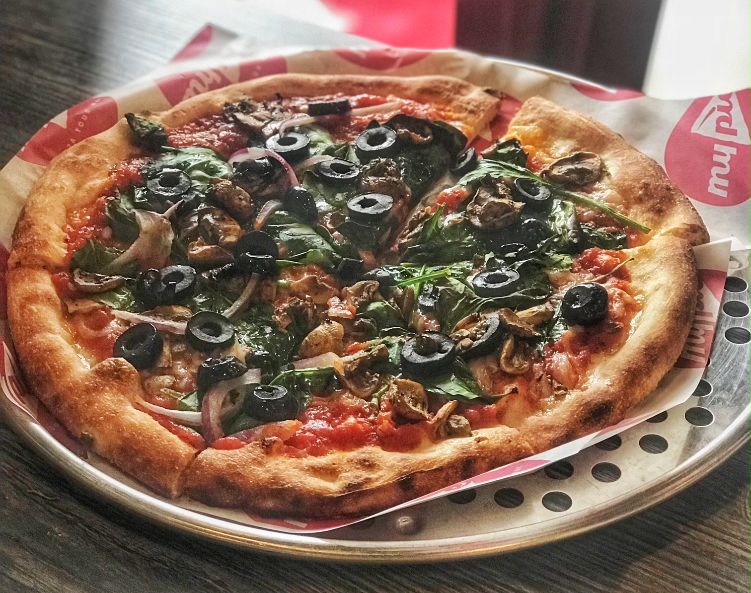 My Pie Pizza offers vegan pizza in Centennial Hills. For more vegan pizza and vegan food in Las Vegas, visit www.vegansbaby.com/vegansbaby2018