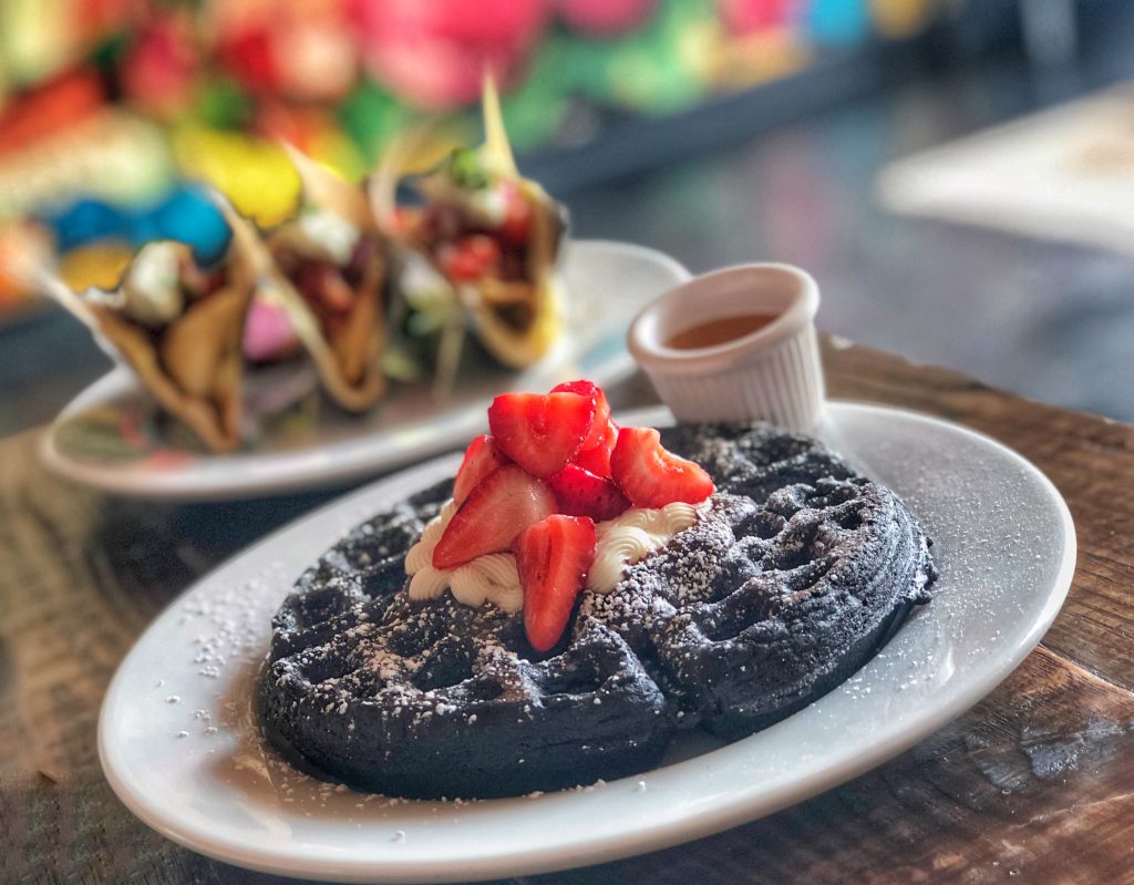 The all-vegan Panacea has a new weekend brunch complete with CBD pancakes, black truffle waffles and more. For more vegan brunches in Las Vegas, visit www.vegansbaby.com/vegansbaby2018