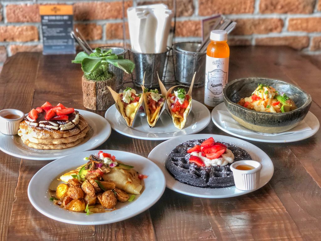 The all-vegan Panacea has a new weekend brunch complete with CBD pancakes, black truffle waffles and more. For more vegan brunches in Las Vegas, visit www.vegansbaby.com/vegansbaby2018