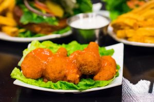 Wing King is serving up vegan options including vegan wings made in house! For more vegan restaurants in Las Vegas, visit www.vegansbaby.com/vegansbaby2018