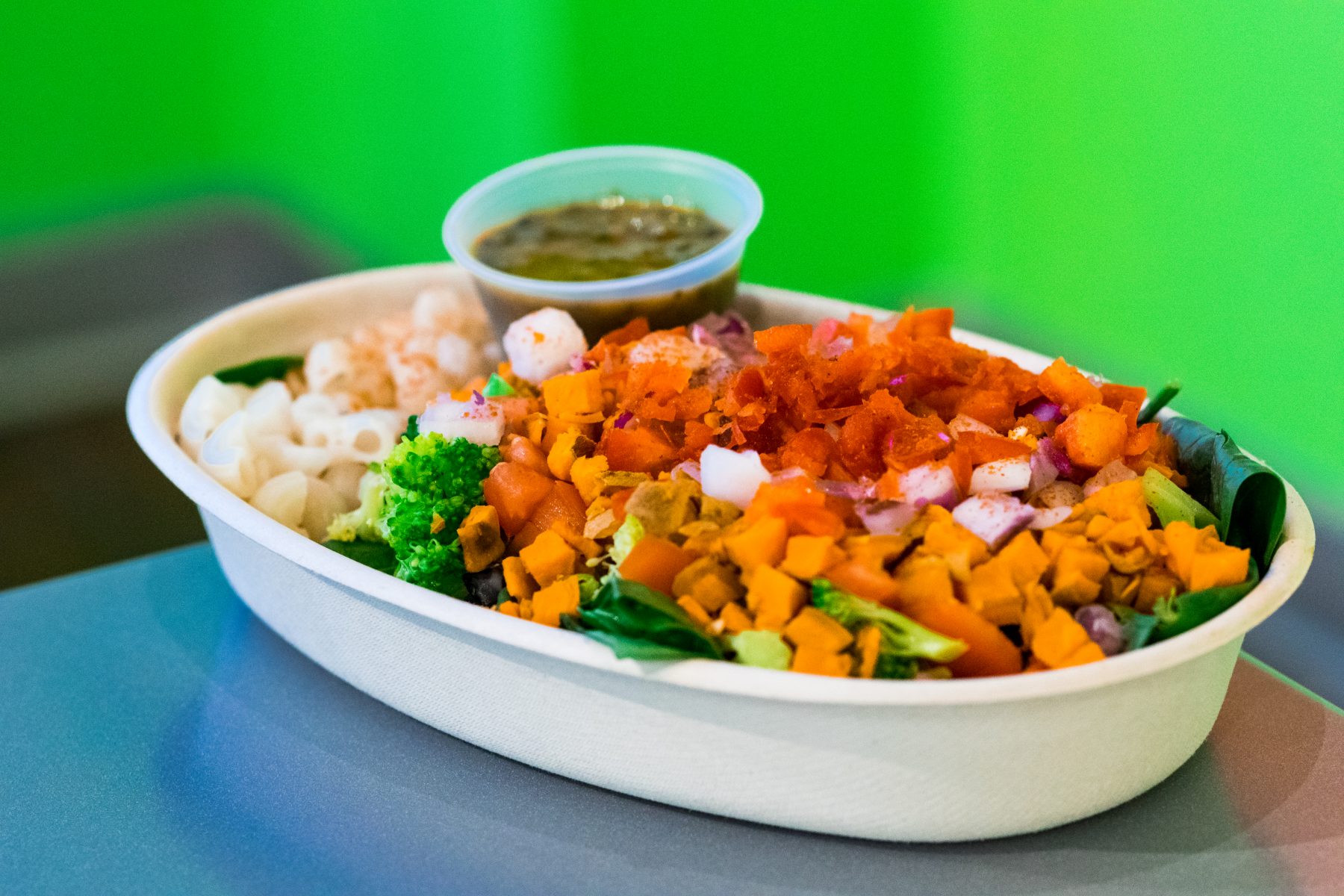 There's a new spot in town for healthy eats. Swing by Grabbagreen and check out their vegan options. For more vegan-friendly restaurants in Las Vegas, visit www.vegansbaby.com/vegansbaby2018