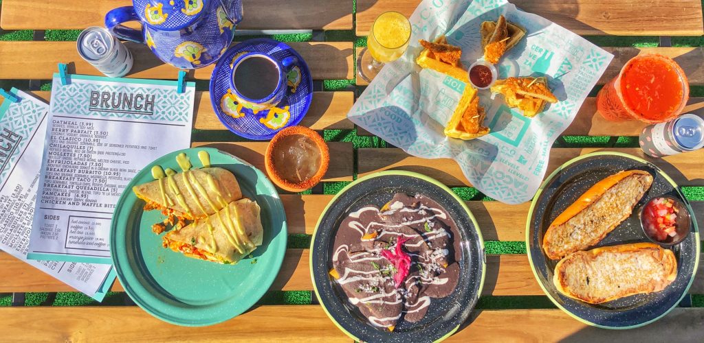 The vegan restaurant in Las Vegas, Tacotarian, has launched a Sunday brunch filled with amazing vegan food and drinks. For more vegan dining in Las Vegas, visit www.vegansbaby.com/vegansbaby2018