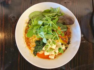 Ramen Arashi serves vegan ramen in Las Vegas. For more vegan dining options in Las Vegas, visit www.vegansbaby.com