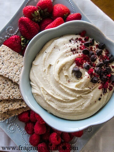 Looking for vegan dessert hummus recipes? We've compiled seven sweet hummus dessert recipes for you! For more of the best vegan recipes, visit www.vegansbaby.com