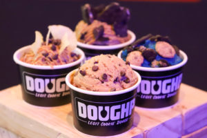 Doughp is a cooke dough shop in Las Vegas with vegan options. For more vegan options in Las Vegas, visit www.vegansbaby.com