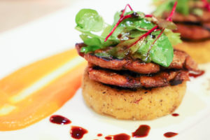 Factory Kitchen in Restaurant Row at The Venetian offers seasonal vegan dishes. For more vegan dining in Las Vegas, visit www.vegansbaby.com
