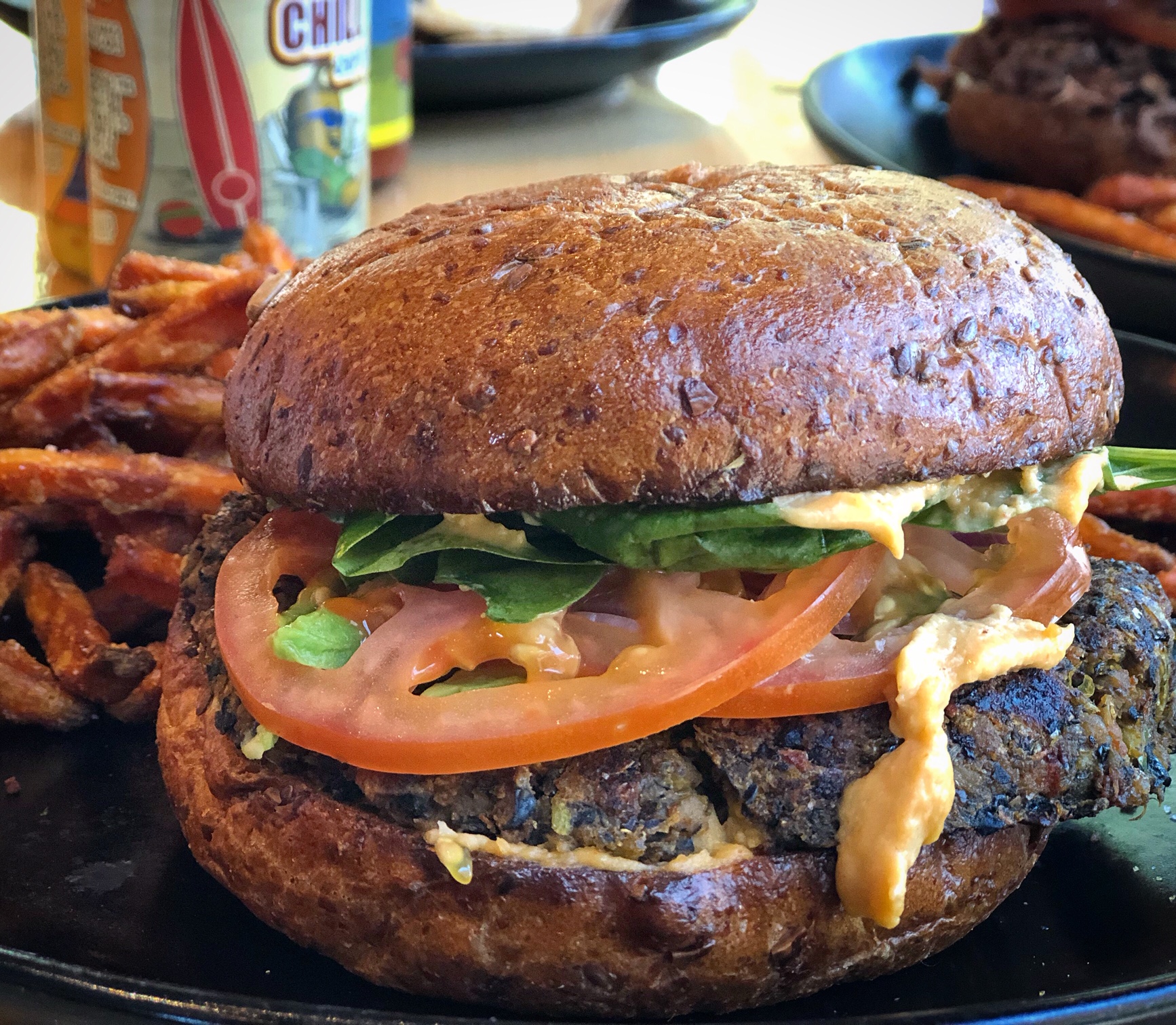 Skinnyfats in Las Vegas offers a variety of vegan options. For more vegan dining in Las Vegas, visit www.vegansbaby.com
