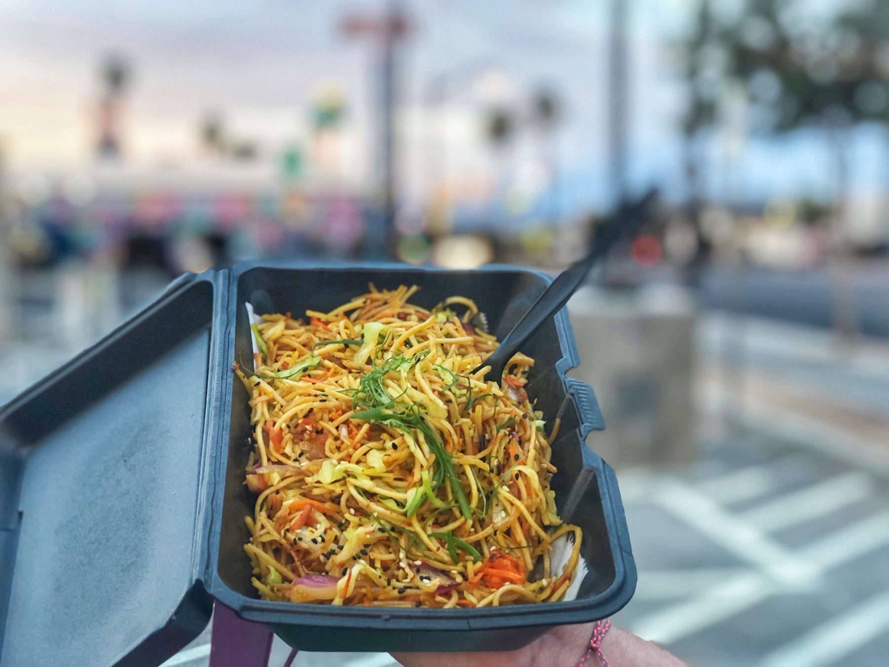 The Real Awesome Food Park in Downtown Las Vegas takes place every Friday and Saturday night from 7 - 11 p.m. and includes vegan options. For more vegan dining in Las Vegas, visit www.vegansbaby.co