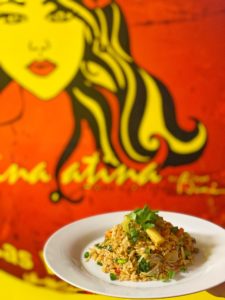 ChinaLatina is a vegan-friendly restaurant in Las Vegas. Serving Chinese and Latin-influenced dishes, Chef Beni Velazquez's menu offers plenty of vegan options from ramen to rice and more. For more vegan options in Las Vegas, visit www.vegansbaby.com