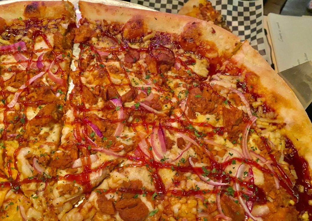 Evel Pie is a vegan-friendly pizza shop in Las Vegas. On Jan. 16, Evel Pie launches a new vegan menu featuring five new vegan pizzas and more. For more vegan dining news visit www.vegansbaby.com