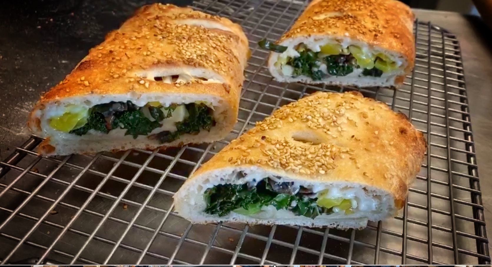 Quarantine Cooking: Vegan Stromboli by Good Pie's Vincent Rotolo. For more vegan recipes using pantry staples visit www.vegansbaby.com