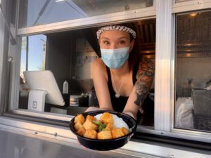 Matsuri is a vegan-friendly food truck normally in Centennial Hills in Las Vegas. For more vegan options in Las Vegas visit vegansbaby.com
