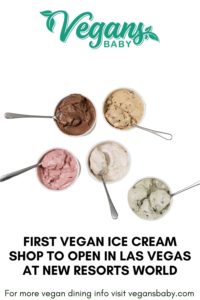 Craig's Vegan is the first vegan ice cream shop in Las Vegas and located in Resorts World. For more vegan dining visit www.vegansbaby.com