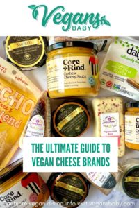 The ultimate guide to vegan cheese by Vegans, Baby. For more vegan food and products visit www.vegansbaby.com