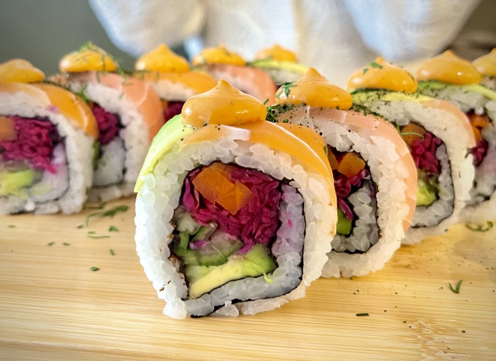 5 dishes to try at the all-vegan New York City restaurant Beyond Sushi. For more vegan dining in New York City, go to vegansbaby.com